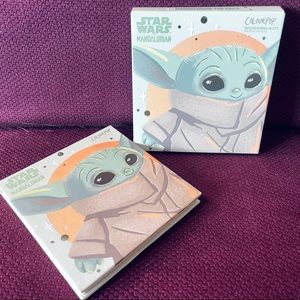 colourpop x disney the child shadow palette